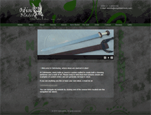 Tablet Screenshot of odinblades.com